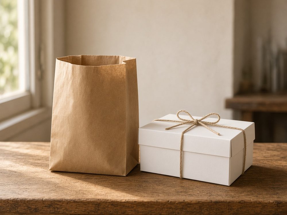 Bakery bag and box